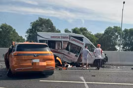 Tai nạn trên cao tốc Hà Nội – Hải Phòng, 2 người tử vong
