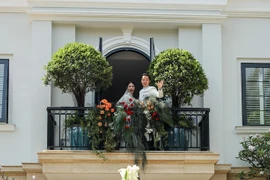 Biệt thự tân hôn bề thế, hiện đại của Diễm My 9X