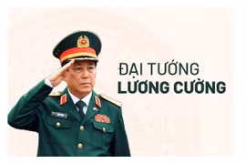 Sự nghiệp của tân Thường trực Ban Bí thư Đại tướng Lương Cường