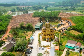 Choáng ngợp vườn bonsai “khủng” trong lâu đài của đại gia xứ Nghệ 