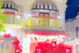 Cận cảnh biệt thự 22 tỷ đồng lộng lẫy của Đoàn Di Băng