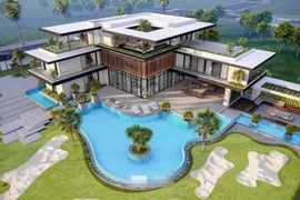 Cận cảnh biệt thự 10 tỷ xa hoa của diễn viên Sam