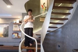 Ngắm penthouse 3 tầng của Ngô Kiến Huy