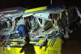 Hiện trường vụ tai nạn thảm khốc ở Tuyên Quang, 5 người tử vong