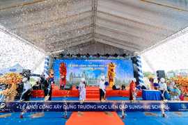 Khởi công xây dựng trường liên cấp Sunshine School