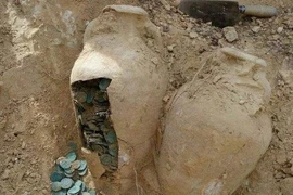 Đào đất lộ ra kho báu "khủng", chuyên gia lập tức có mặt vì...