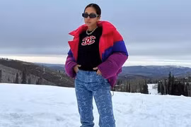 Trời rét phải mặc áo khoác phao, phối sao để không bị "dìm"?