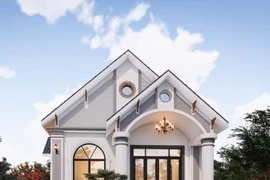 10 mẫu nhà cấp 4 mái thái đẹp, hiện đại nhất 2024