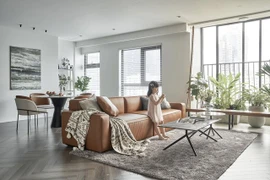 Bên trong căn hộ sang chảnh của BTV Quốc Khánh