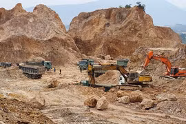 Xây dựng Minh Tuấn khai thác khoáng sản vượt phép