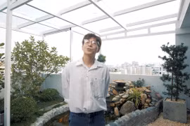 Penthouse hơn 20 tỷ của Ngô Kiến Huy: Có cả sân vườn, hồ cá