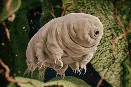 Ảnh phóng đại của loài gấu nước - "sinh vật bất tử”