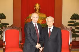 Tổng Bí thư Nguyễn Phú Trọng với các chính khách quốc tế