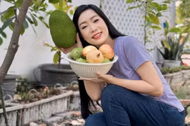 Đã mắt vườn cây trĩu quả trong biệt thự của NSND Trịnh Kim Chi