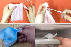 Đặt khẩu trang vào tủ lạnh: Lợi ích tuyệt vời, không biết thật phí
