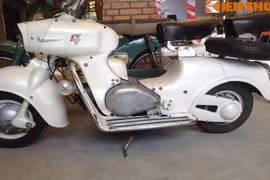 Cận cảnh xe máy cổ được săn lùng ráo riết ở VN