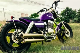 Honda Rebel 250 độ kiểu “cụt đuôi” tại Sài Gòn