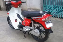 Honda Dream đỏ xinh lung linh của dân chơi Tuyên Quang