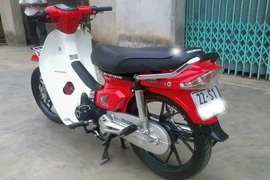 Honda Dream đỏ xinh lung linh của dân chơi Tuyên Quang