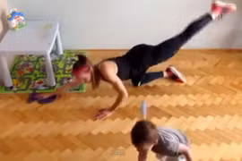 Bài tập thể dục tuyệt vời dành cho các bà nội trợ