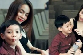 Màn đối thoại bằng tiếng Anh của Hồ Ngọc Hà và con trai