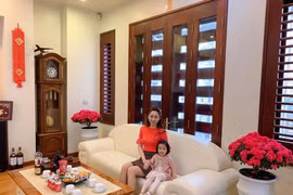 Đột nhập tổ ấm đặc biệt có 2 chị em cùng là Á hậu