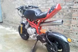 9x đẹp trai chế siêu xe Ducati từ... xế "cùi bắp"