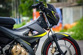 Suzuki Raider R150 cực chất với sơn phối màu thể thao