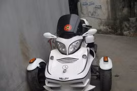 Mô tô 3 bánh cực độc “made in Viet Nam”