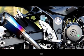 Rửa tai với tiếng nẹt pô đầy kích thích của Suzuki GSR750