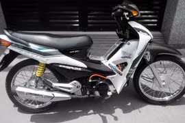 Honda Wave “lên đời” thành siêu xe cảnh sát Dubai