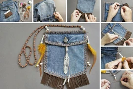 Bạn sẽ không vứt đi quần bò cũ sau khi xem hình ảnh này