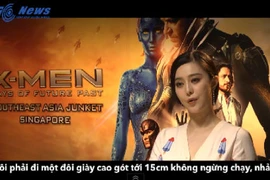 Xem Phạm Băng Băng đóng cảnh hành động trên giày cao 15cm