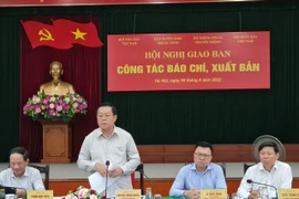 Hội nghị giao ban công tác báo chí, xuất bản năm 2022