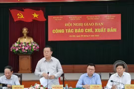 Hội nghị giao ban công tác báo chí, xuất bản năm 2022
