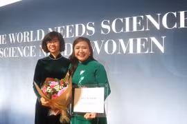PGS. TS Hồ Thị Thanh Vân được L’Oréal – UNESCO vinh danh Nhà khoa học trẻ tài năng 