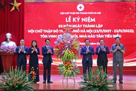 Hội Chữ thập đỏ TP Hà Nội: Tự hào hành trình nhân đạo 65 năm