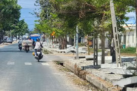 Lâm Đồng: Thi công ẩu tại dự án vỉa hè đường Thống Nhất