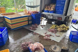 Đồng Nai: Thu giữ 4 tấn thịt heo không đảm bảo vệ sinh