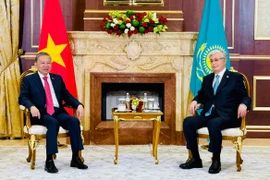 Tổng Bí thư Tô Lâm bắt đầu các hoạt động thăm cấp Nhà nước Kazakhstan