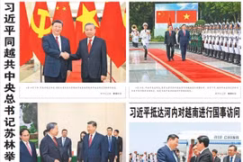 Thông tin chuyến thăm Việt Nam của Chủ tịch Tập Cận Bình phủ kín truyền thông Trung Quốc