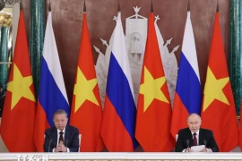 Tổng Bí thư Tô Lâm hội đàm với Tổng thống Nga Vladimir Putin