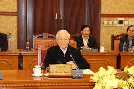 Tổng Bí thư chủ trì cuộc họp đánh giá công tác tổ chức Tết Nhâm Dần