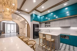 Không gian choáng ngợp trong biệt thự liền kề ở Cà Mau