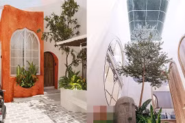 Nhà cấp 4 mái vòm bằng kính chịu nhiệt, cả năm không lo nóng bức