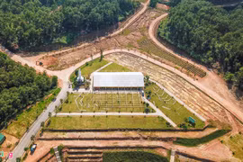 Đài hỏa táng thiền sư Thích Nhất Hạnh