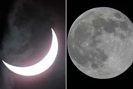 Siêu trăng và nhật thực sắp xuất hiện cùng ngày 20/3