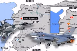 Sự thật F-16 Thổ bỏ chạy khi bị cả Su-35 lẫn S-400 Nga ngắm bắn