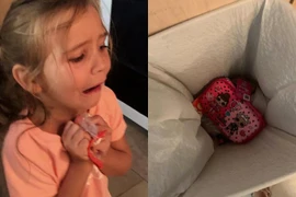 Con ném hộp bút vào thùng rác, mẹ dạy dỗ cao tay ai cũng phục