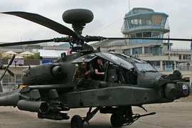 Mới nhận, trực thăng Apache Đài Loan đã gặp lỗi